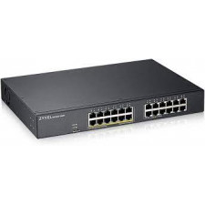 Zyxel GS1900-24EP - Switch - smart - 24 x 10/100/1000 (12 PoE) - rack-mountable, wall-mountable - PoE (130 W)